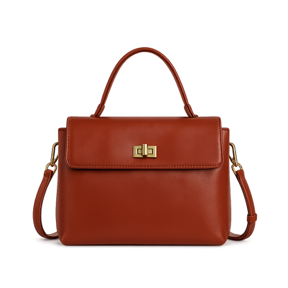 Genuine Leather Crossbody Shoulder Bag