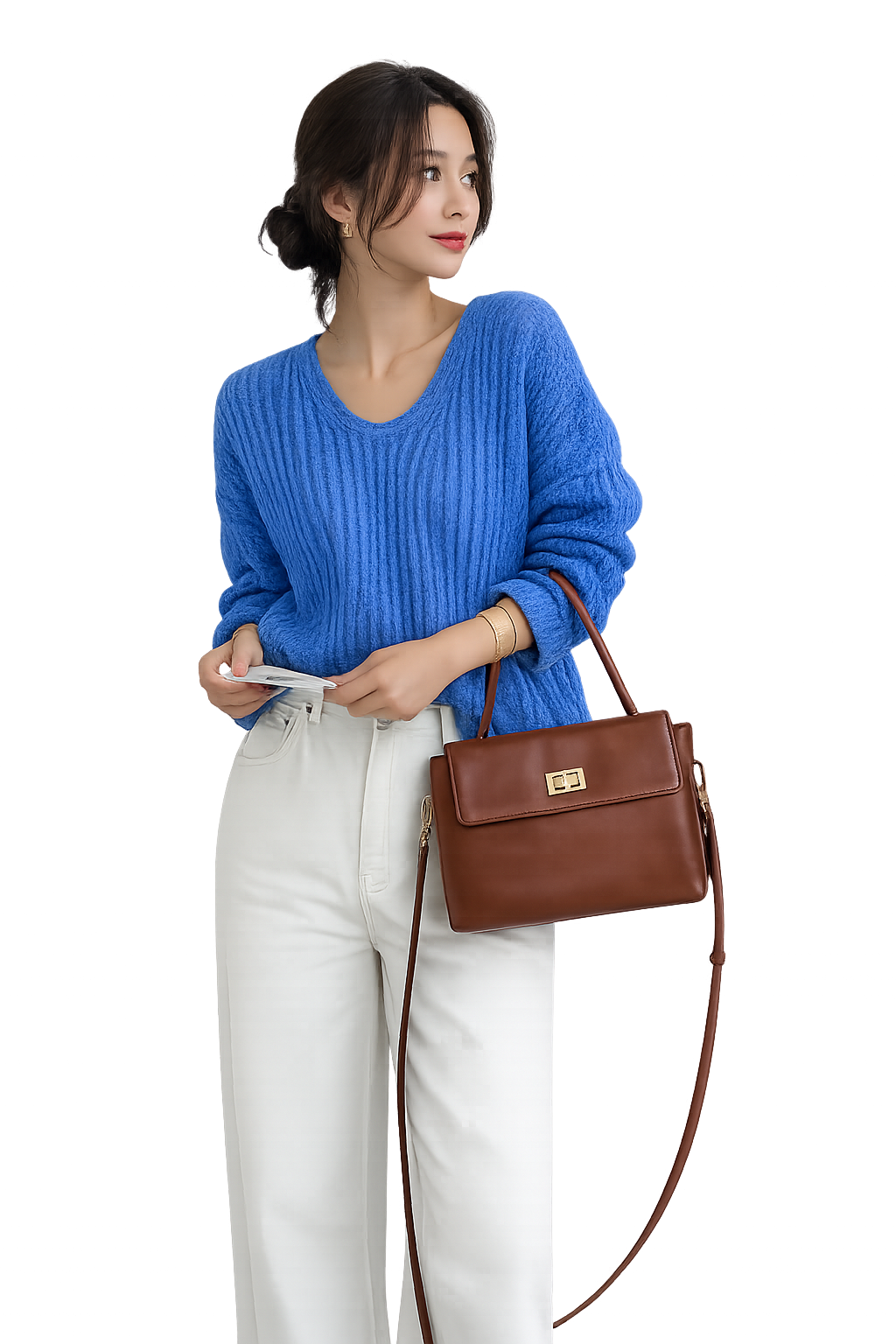 Genuine Leather Crossbody Shoulder Bag