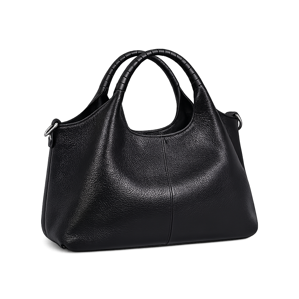 Fashionable Soft Leather Crossbody Tote Bag for Women