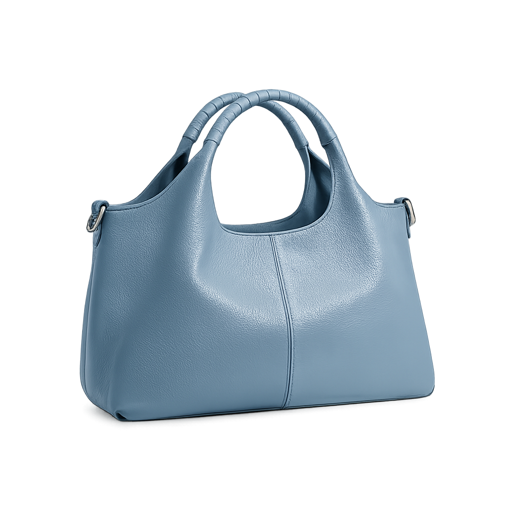 Fashionable Soft Leather Crossbody Tote Bag for Women