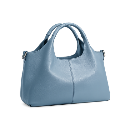Fashionable Soft Leather Crossbody Tote Bag for Women