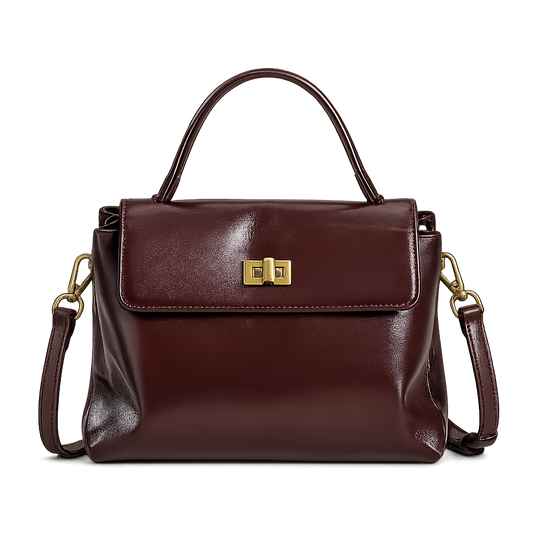 Genuine Leather Crossbody Shoulder Bag