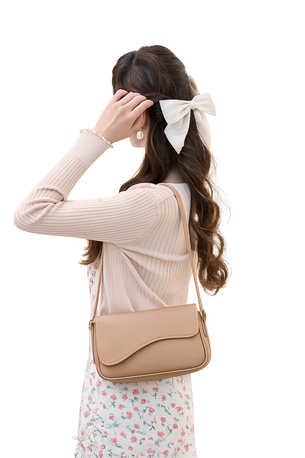 pu Leather Handbag for Women Hand Bag