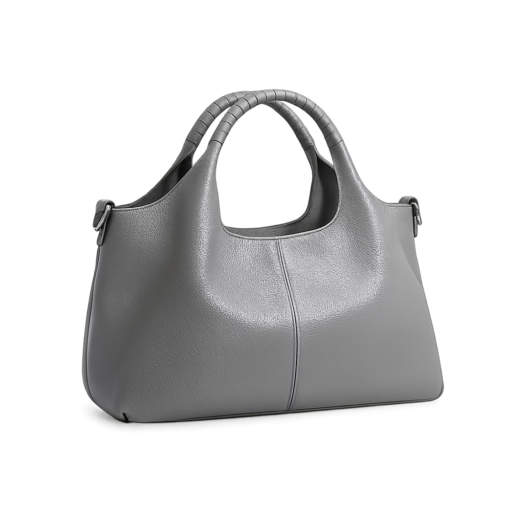 Fashionable Soft Leather Crossbody Tote Bag for Women