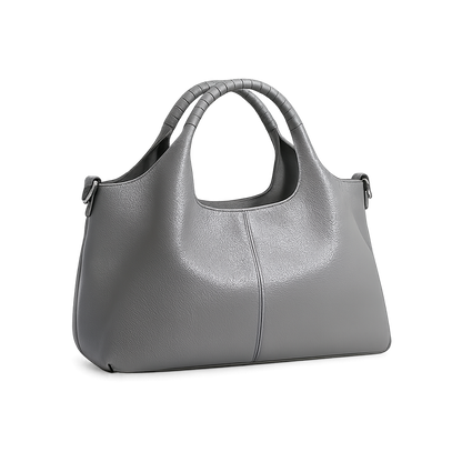 Fashionable Soft Leather Crossbody Tote Bag for Women
